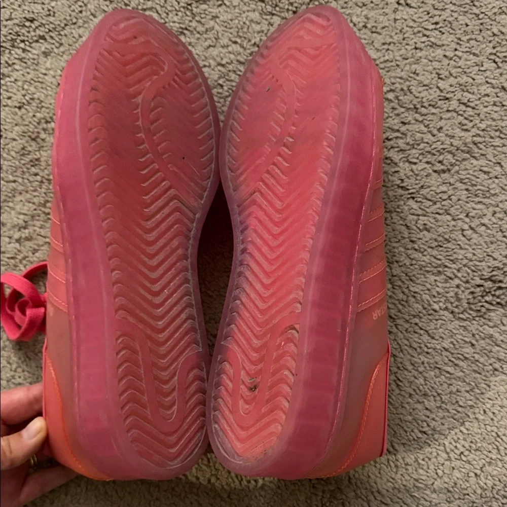 Adidas Superstar Jelly Pink Sneakers — Women’s 9